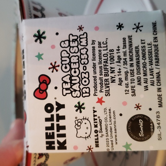 Hello Kitty Teacup and Saucer set NEW - Picture 7 of 7